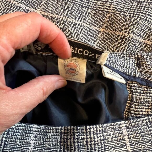 Vintage Evan-Picone  Plaid Skirt. 70s, 80s. Side Pockets Sz 10. Great Condition - Picture 8 of 11